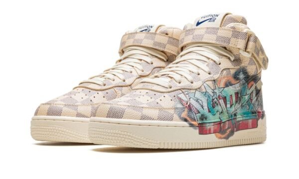 Louis Vuitton Air Force 1 Mid "Virgil Abloh - Graffiti" - Image 5