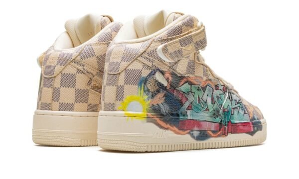 Louis Vuitton Air Force 1 Mid "Virgil Abloh - Graffiti" - Image 4